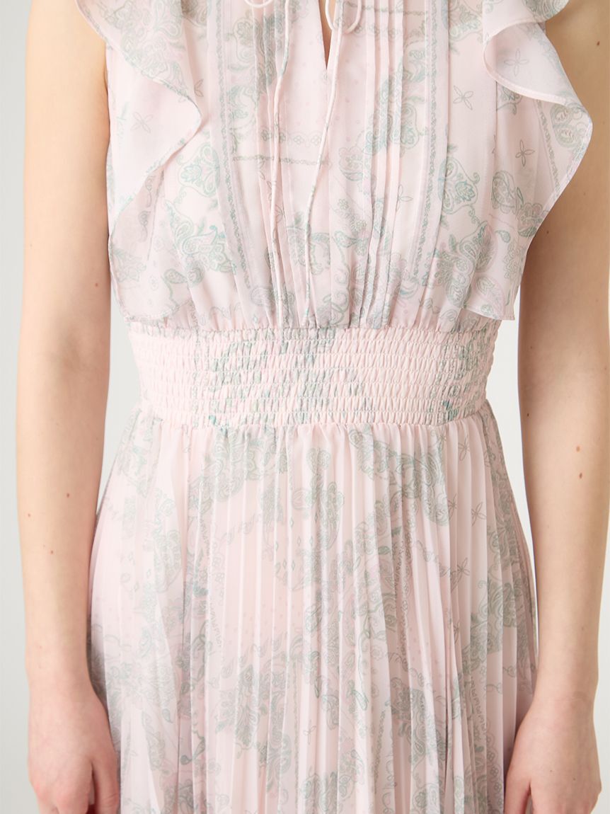 CELFORD「バンダナシフォンワンピース」|ワンピース|