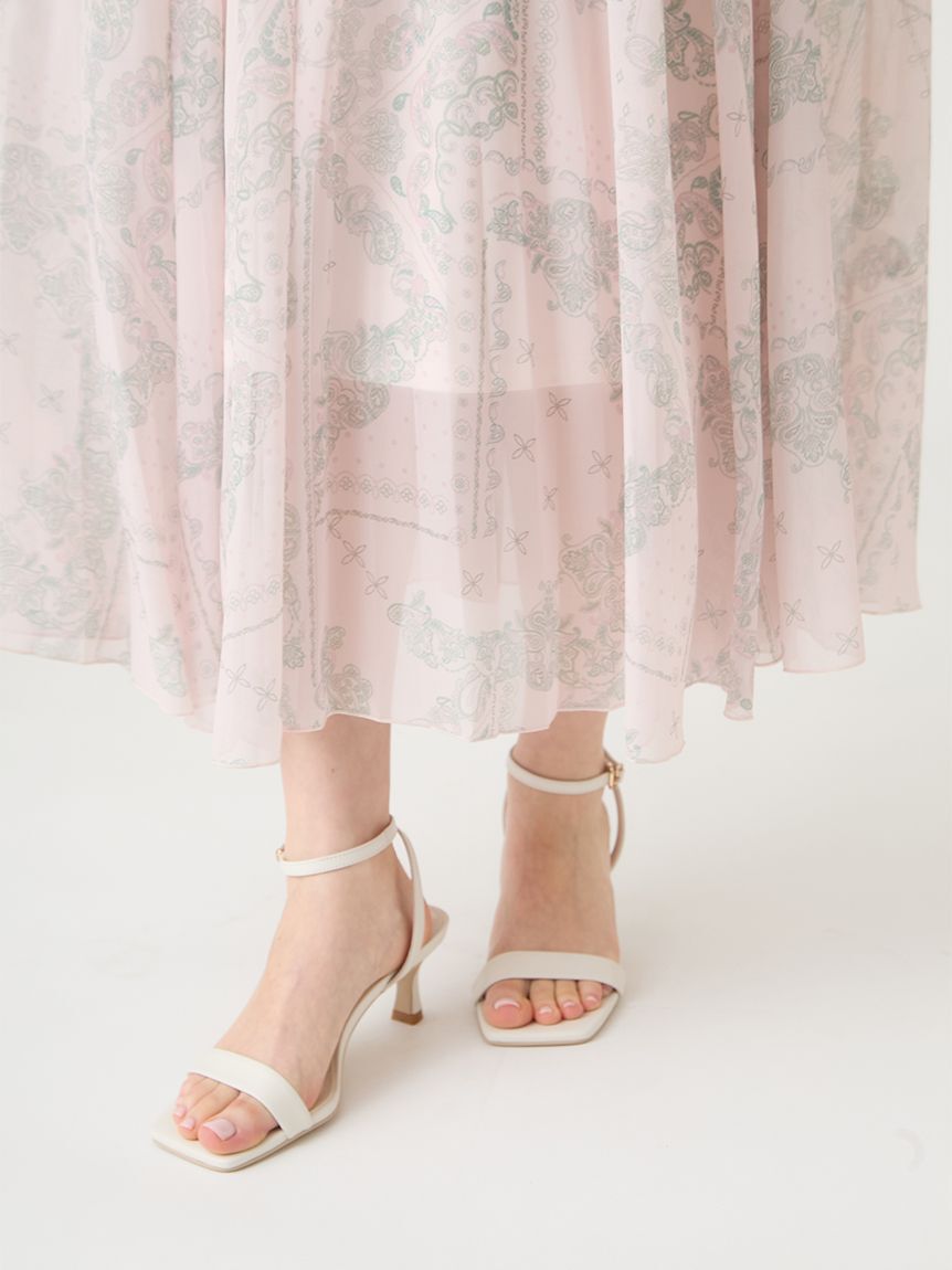 CELFORD「バンダナシフォンワンピース」|ワンピース|