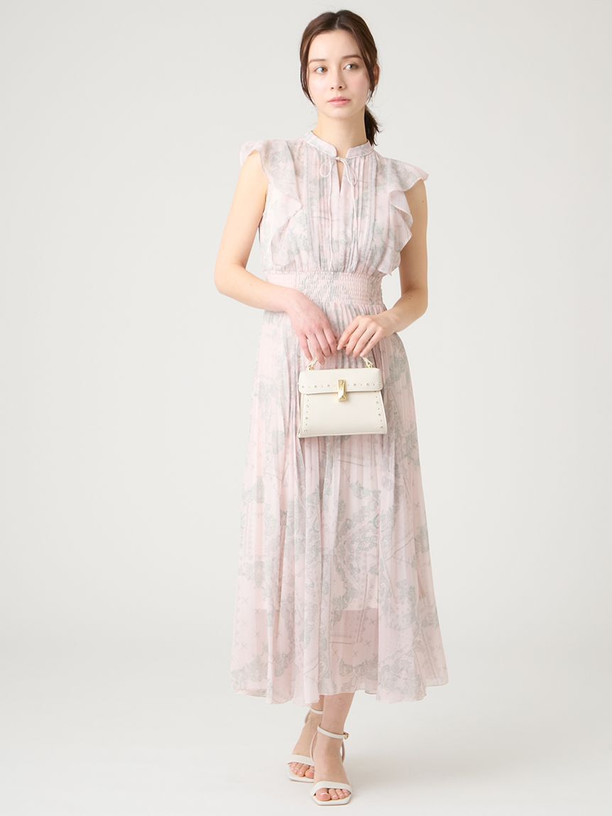 CELFORD「バンダナシフォンワンピース」|ワンピース|