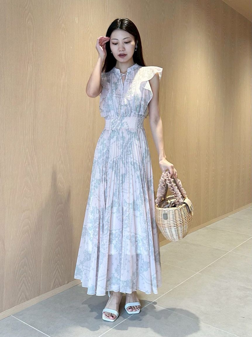 CELFORD「バンダナシフォンワンピース」|ワンピース|