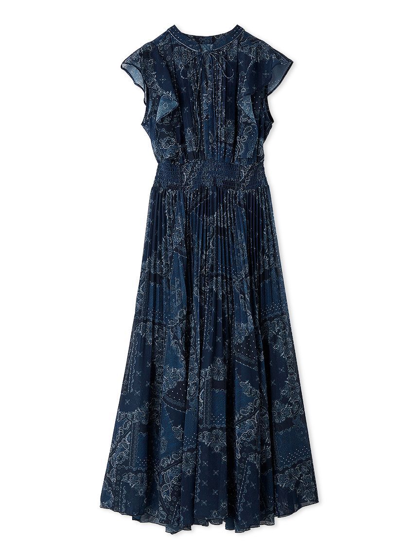 CELFORD「バンダナシフォンワンピース」|ワンピース|