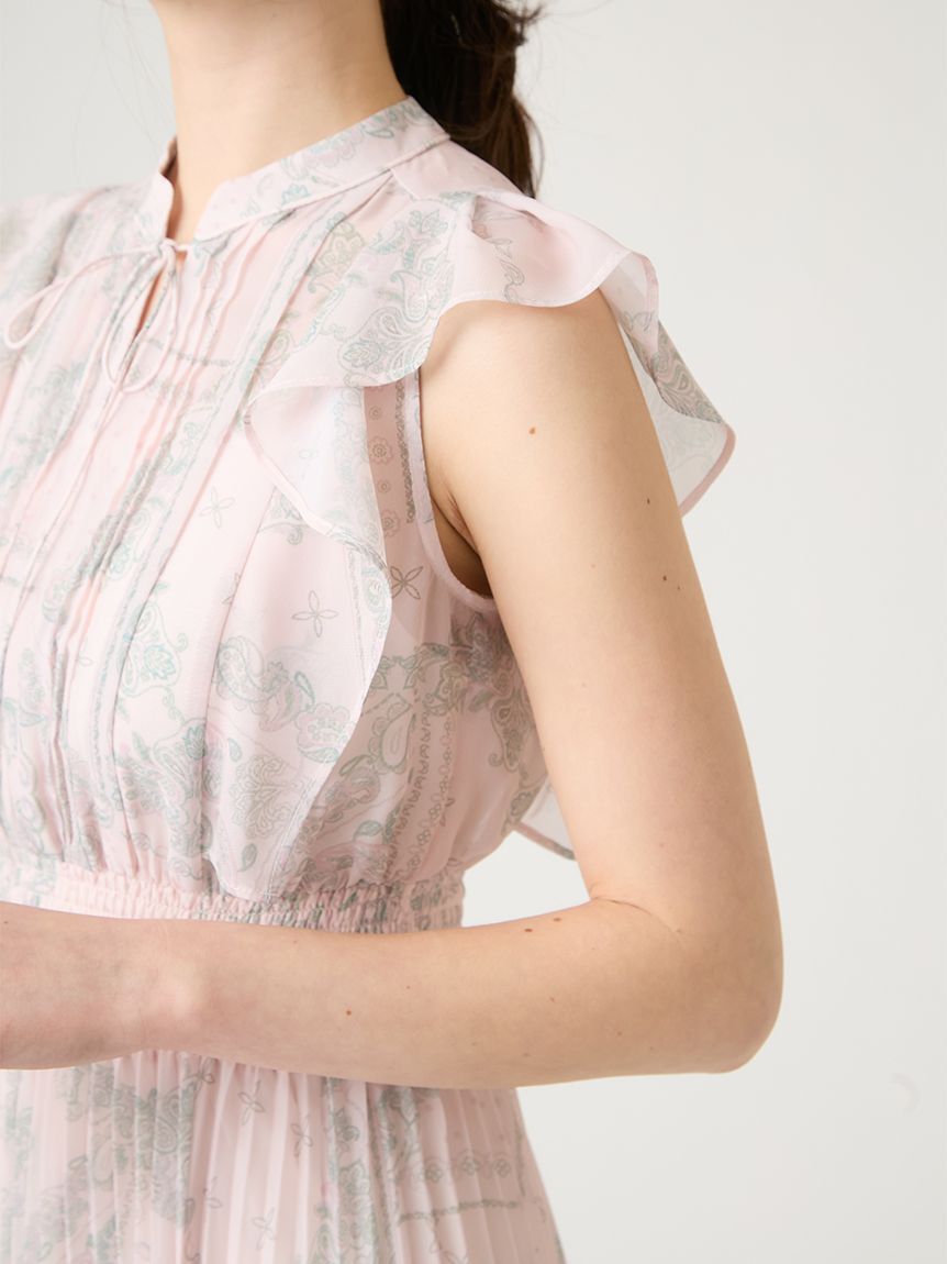 CELFORD「バンダナシフォンワンピース」|ワンピース|