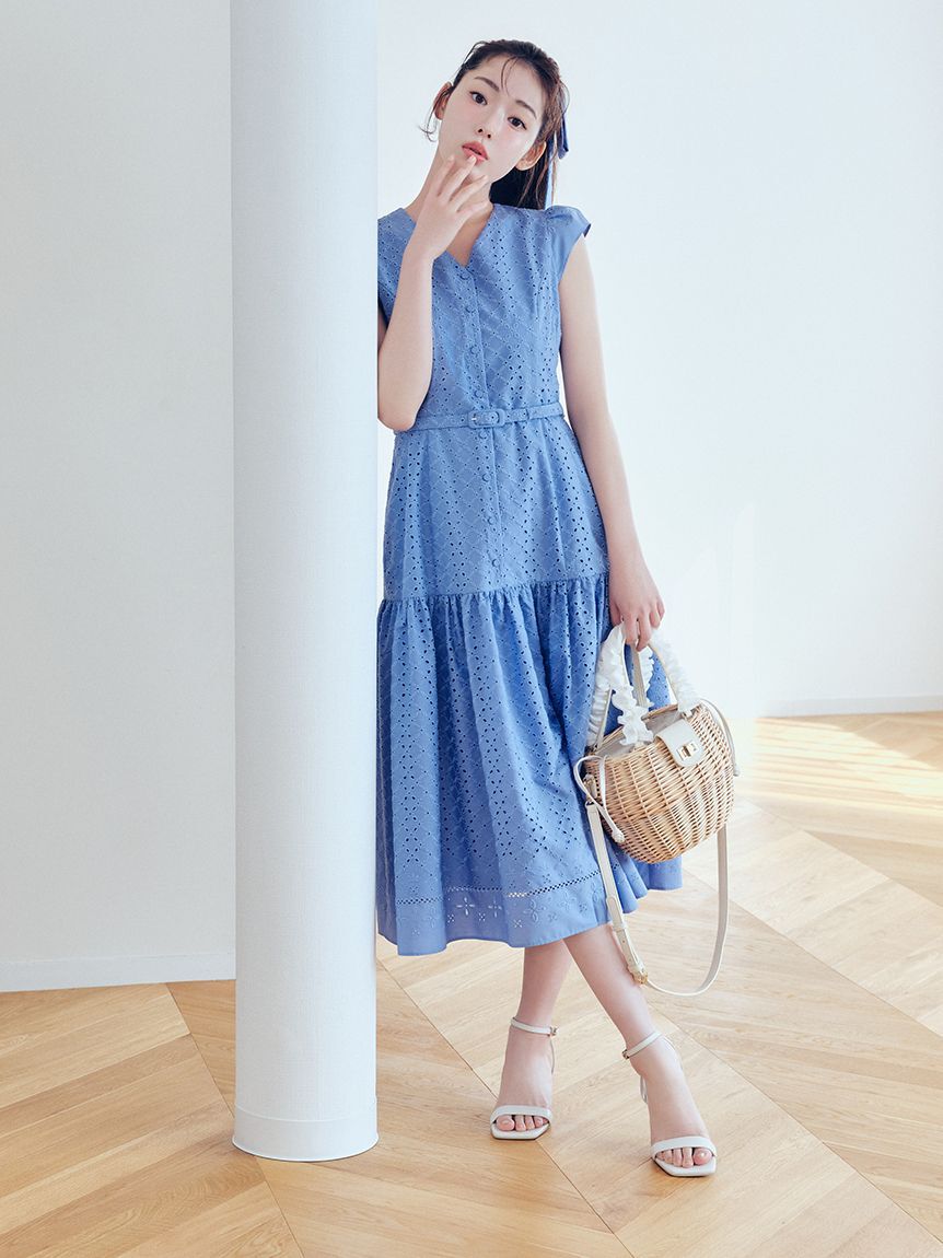 CELFORD「エンブロイダリーマーメイドワンピース」|ワンピース|