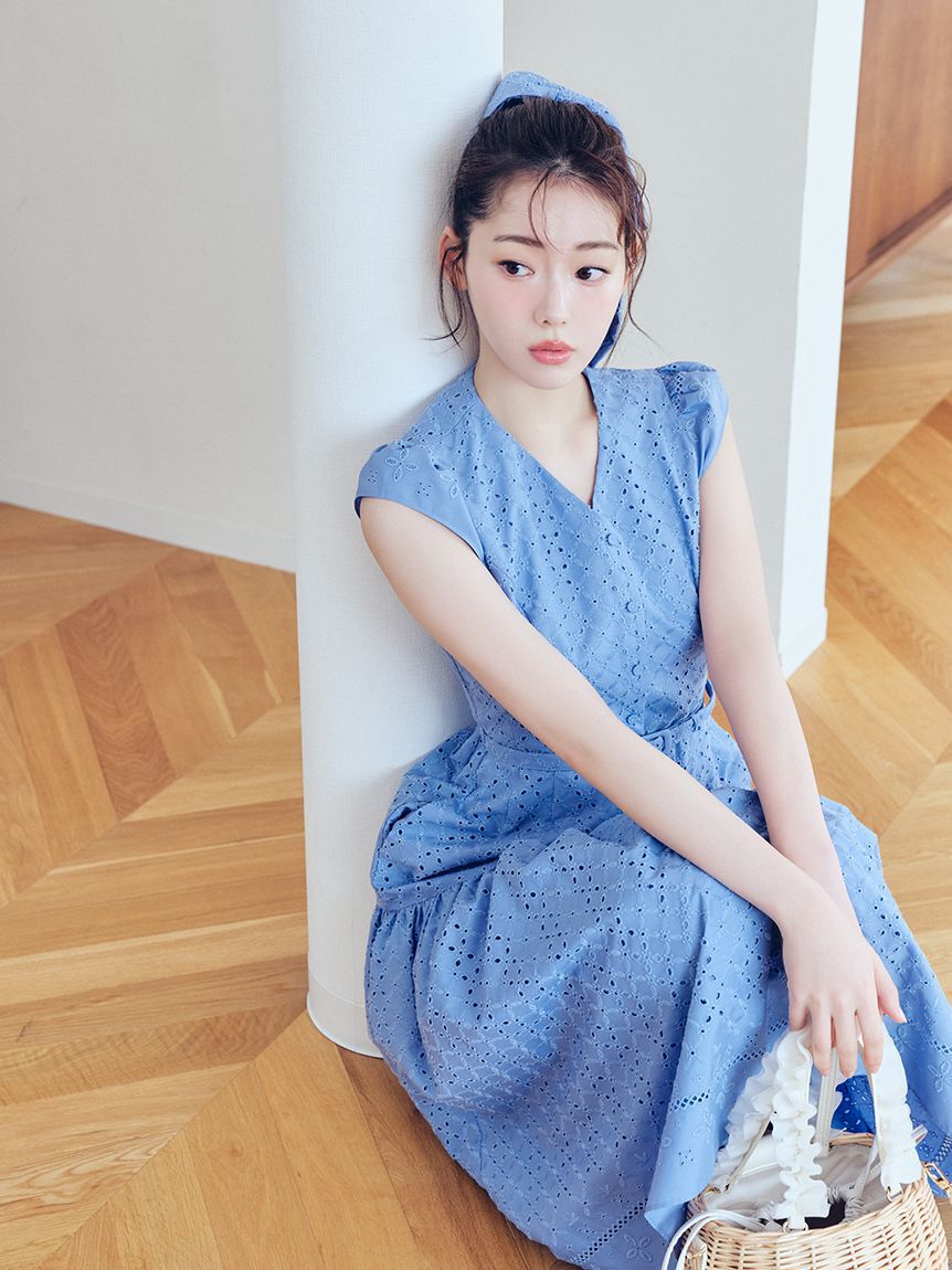 CELFORD「エンブロイダリーマーメイドワンピース」|ワンピース|SAX