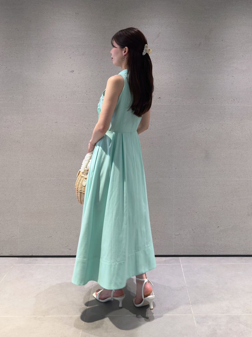 CELFORD「フロントフリルデザインシャツワンピース」|ワンピース|