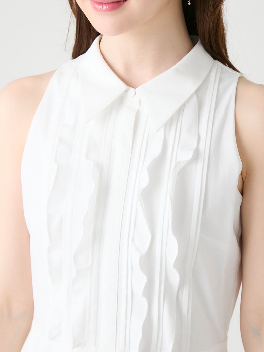 CELFORD「フロントフリルデザインシャツワンピース」|ワンピース|