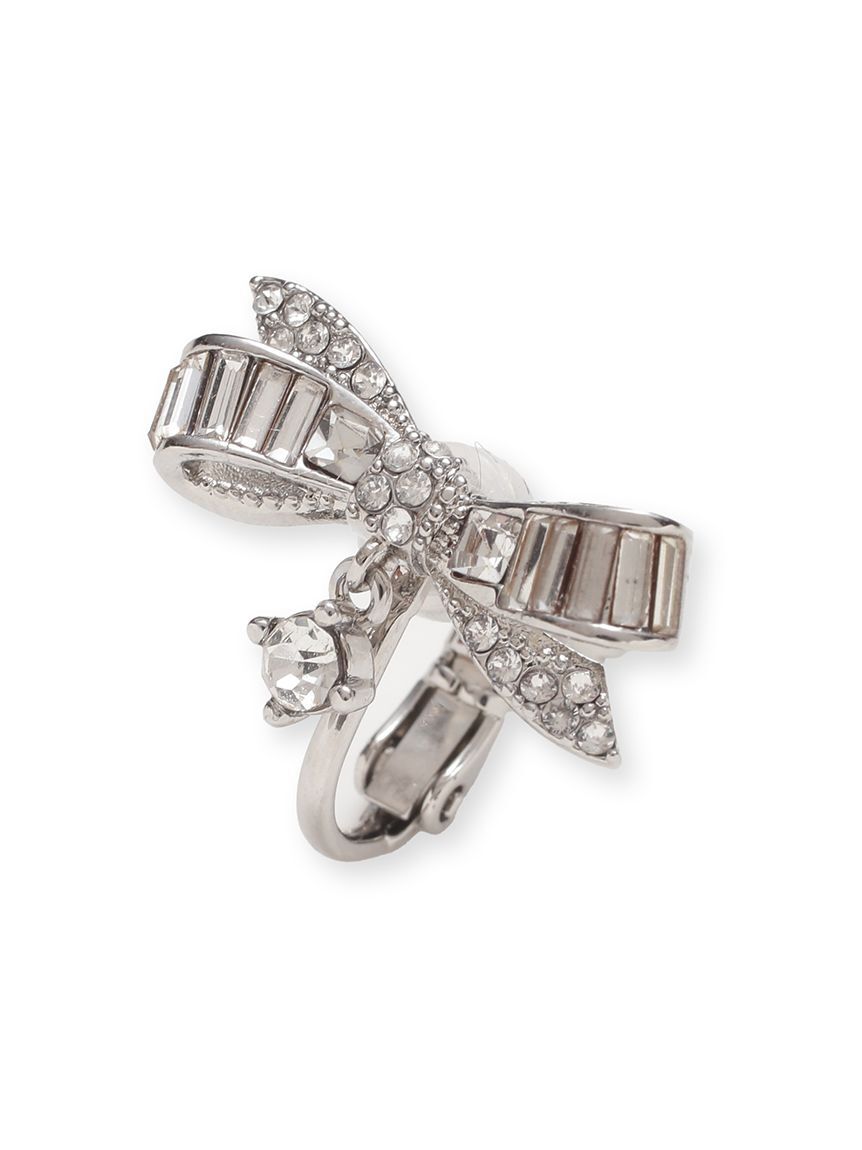 CELFORD「スイングビジューリボンイヤリング」|イヤリング|