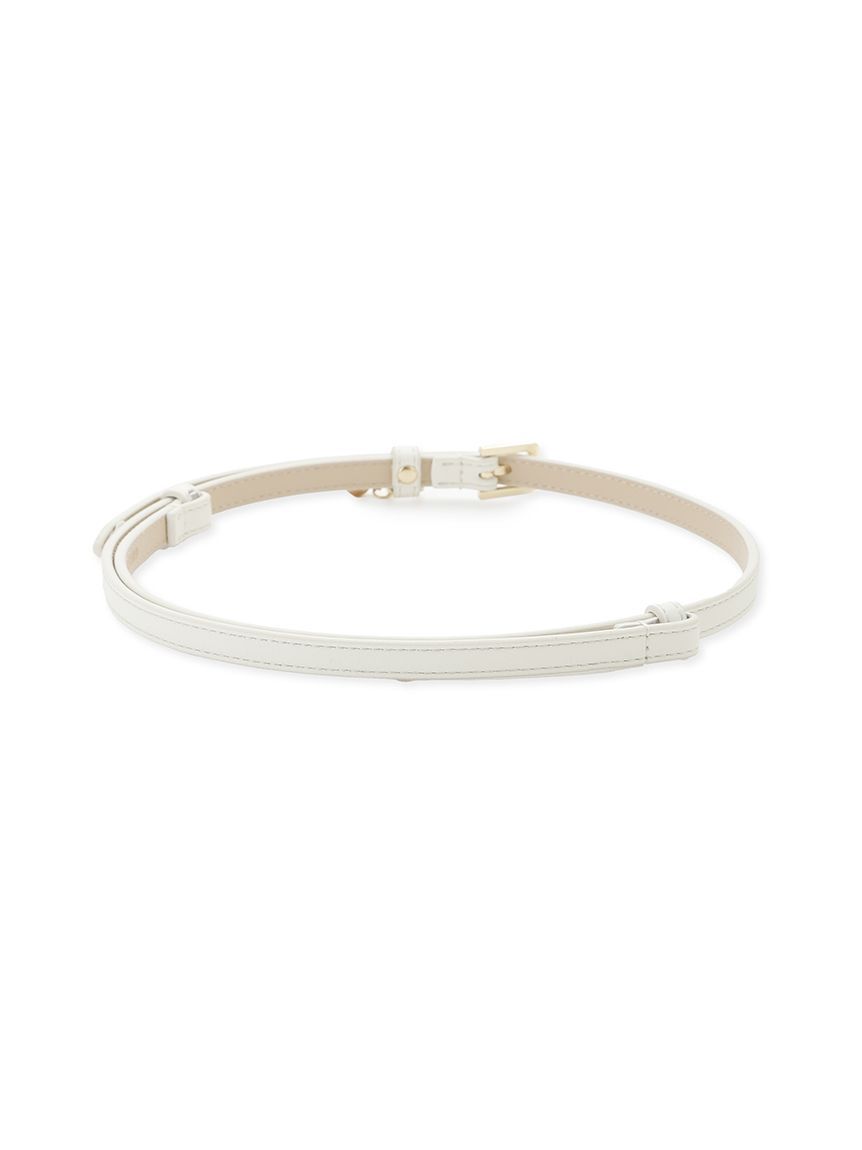 CELFORD「チャーム付きロゴバックルスライドベルト」|ベルト|