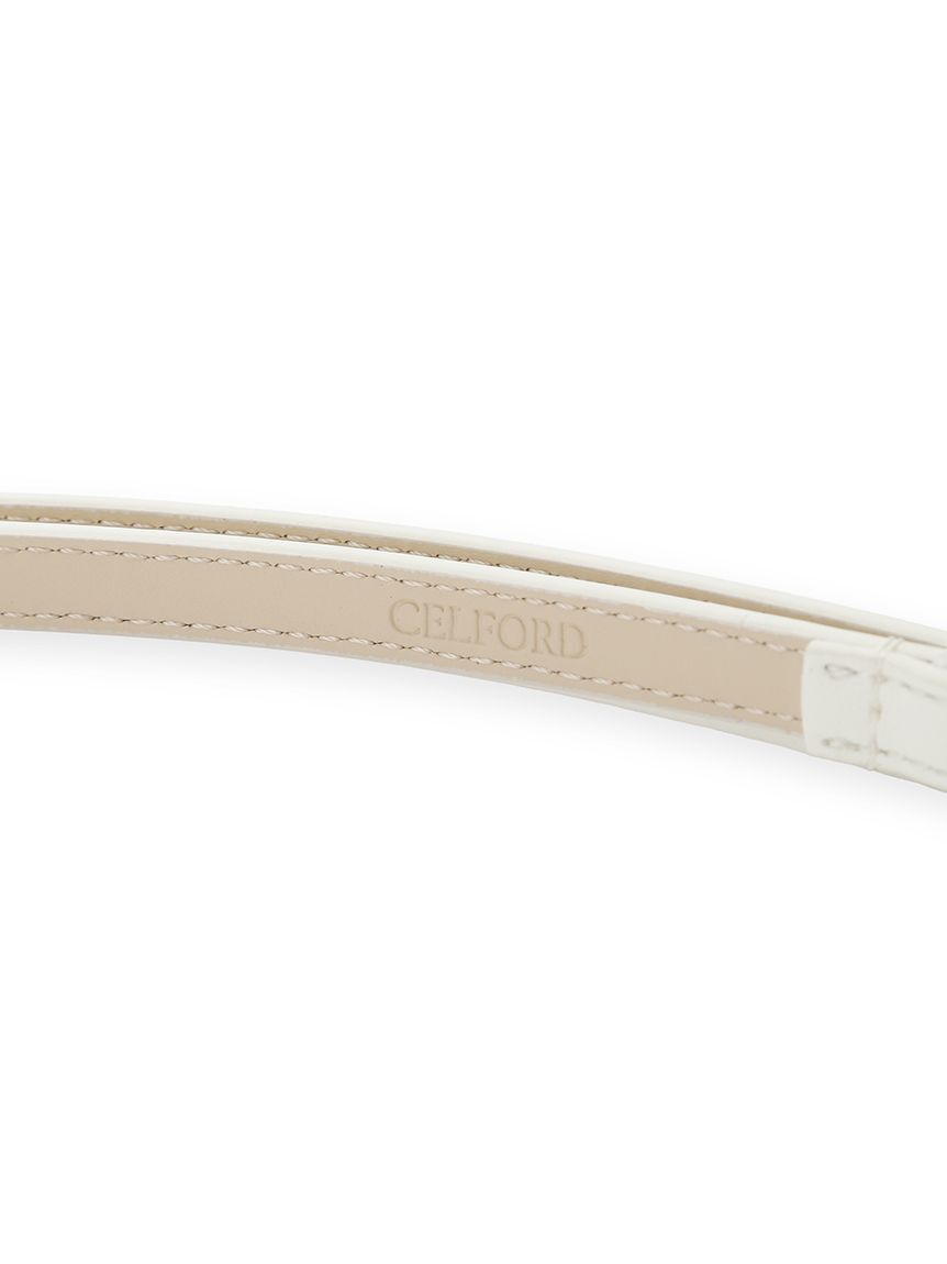 CELFORD「チャーム付きロゴバックルスライドベルト」|ベルト|