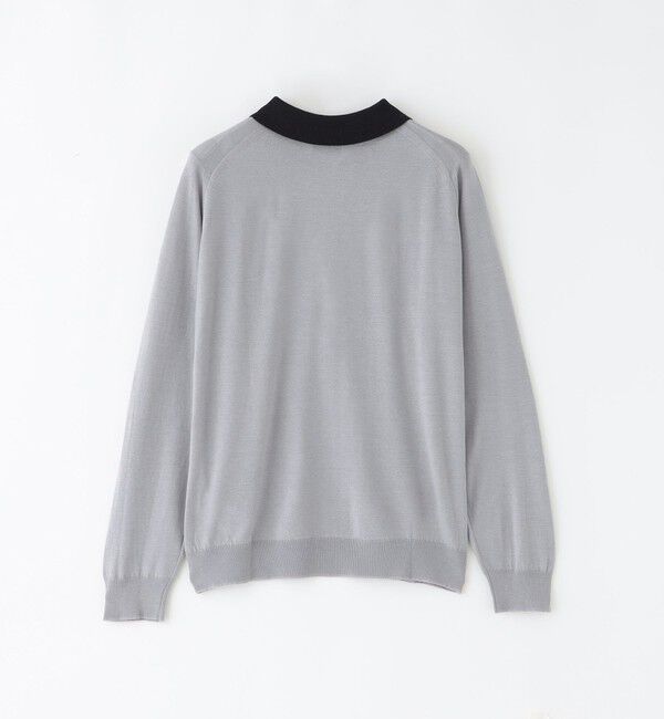 MACKINTOSH PHILOSOPHY「【JOHN SMEDLEY】バイカラーニットポロシャツ」|ニット・セーター|