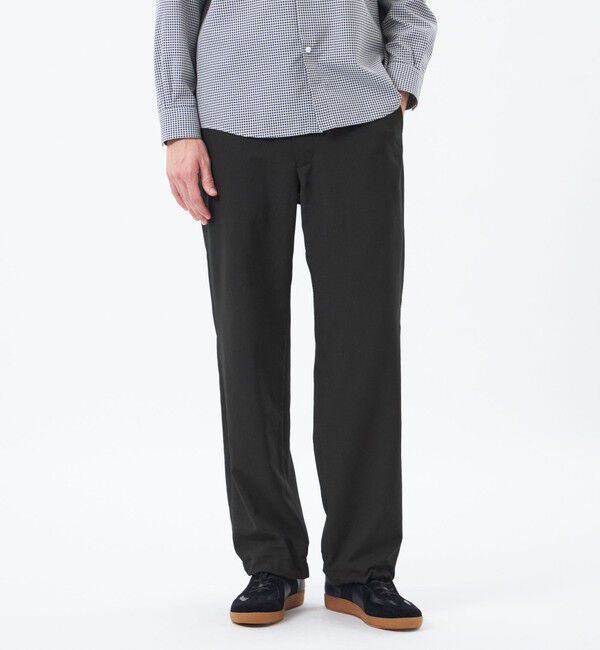 MACKINTOSH PHILOSOPHY「WEEKENDER イージーパンツ ウール調ドットエア」|その他|ブラック