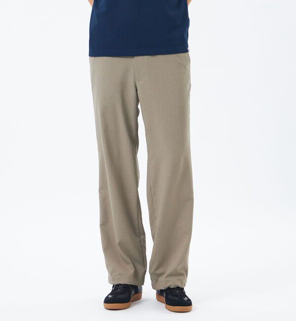 MACKINTOSH PHILOSOPHY「WEEKENDER イージーパンツ ウール調ドットエア」|その他|ベージュ