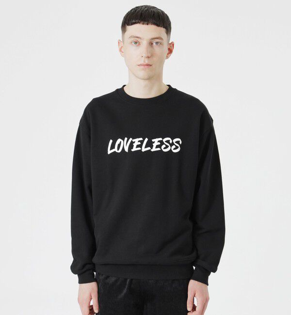  「LOVELESSロゴスウェット」|Tシャツ・カットソー|ブラック