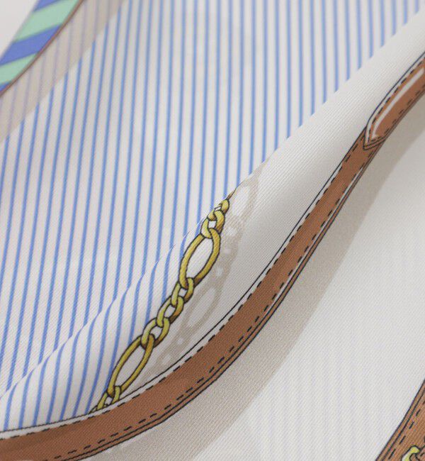  「スカーフコンビオープンカラーショートスリーブシャツ」|シャツ・ブラウス|