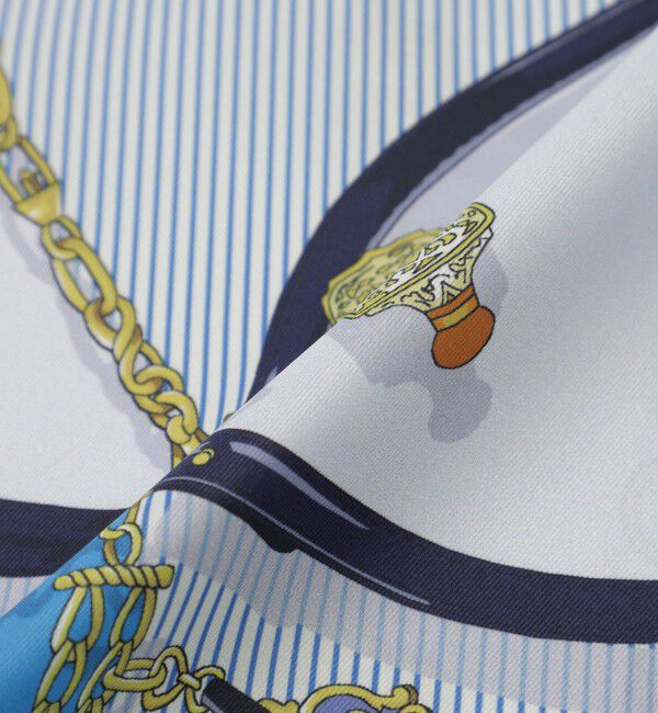  「スカーフコンビオープンカラーショートスリーブシャツ」|シャツ・ブラウス|