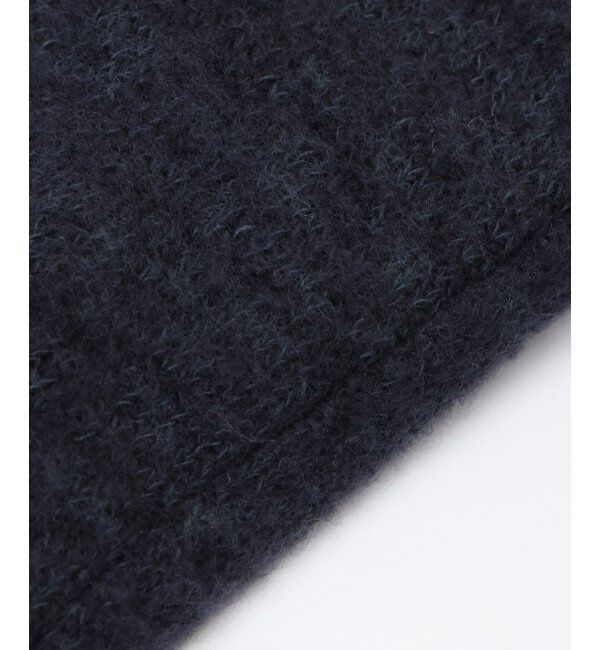 ikka「フェイクファー付きジャージグローブ」|手袋|