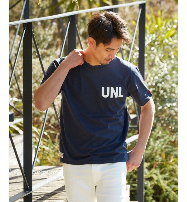 ikka「URBAN NATURE LIFE アーバンネイチャーライフ ロゴプリントTシャツ」|Tシャツ・カットソー|