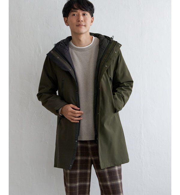 ikka「【撥水】sorona(R) 3WAYロングコート」|その他|