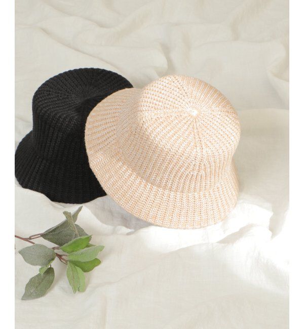 Lbc with Life「リブバケットハット」|その他|ベージュ