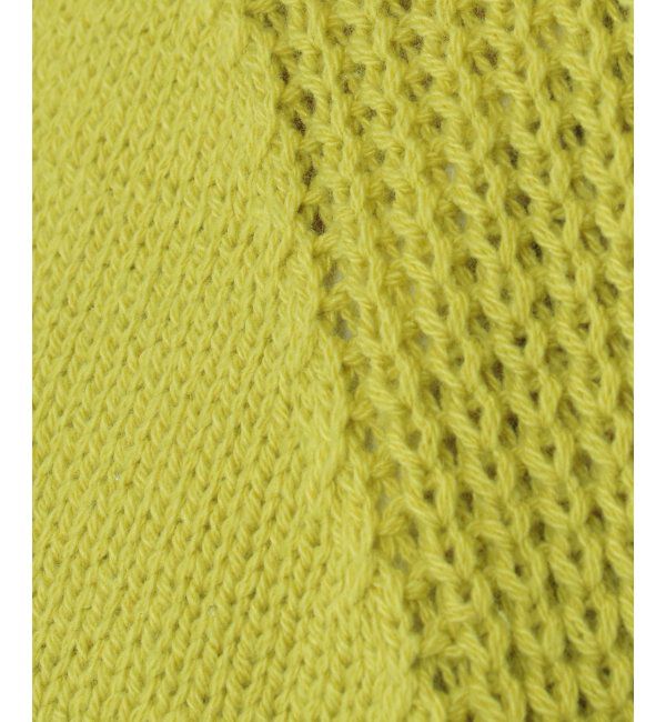 Lbc with Life「裾ラウンドニット」|カーディガン|