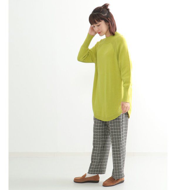 Lbc with Life「裾ラウンドニット」|カーディガン|