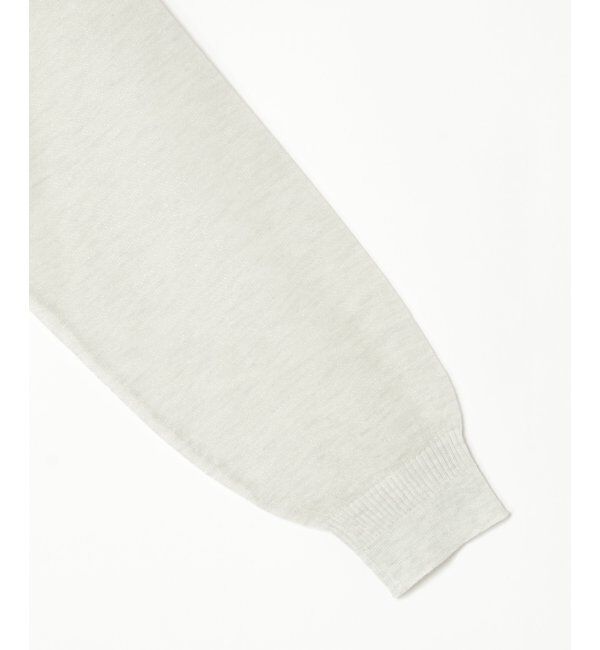 Lbc with Life「シアー2WAYヘリンボンクロシェニット」|カーディガン|