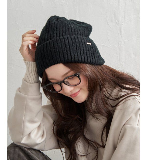 Lbc with Life「モヘアリブニットワッチキャップ」|その他|