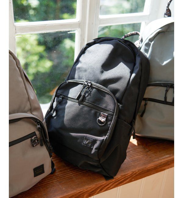 Lbc with Life「撥水ナイロン9ポケットリュック」|その他|ブラック