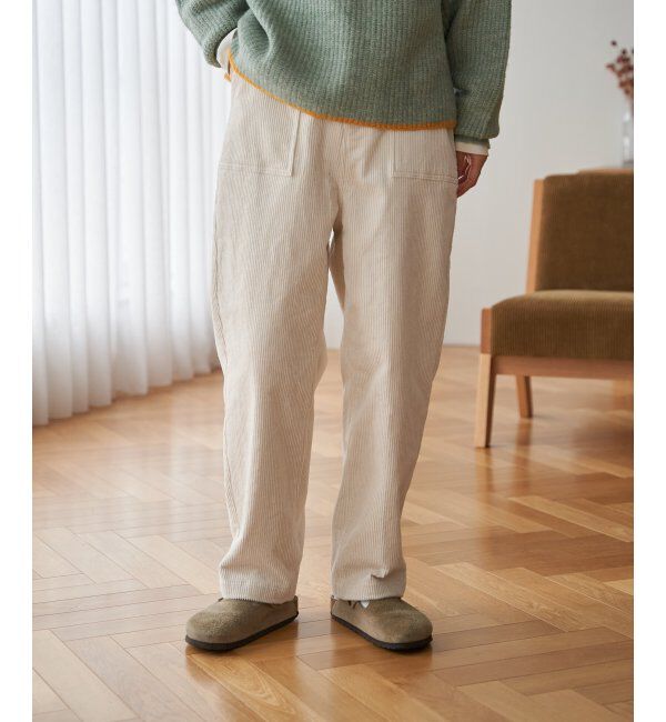 Lbc with Life「コーデュロイベイカーゆるテーパードパンツ」|その他|
