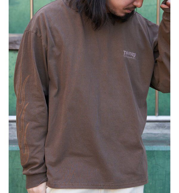 VENCE share style「THRASHER スラッシャー ピグメントロンT」|Tシャツ・カットソー|