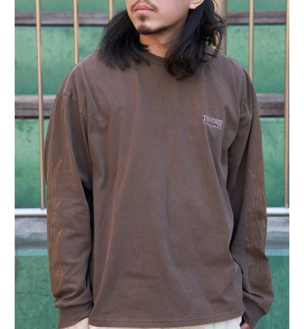 VENCE share style「THRASHER スラッシャー ピグメントロンT」|Tシャツ・カットソー|