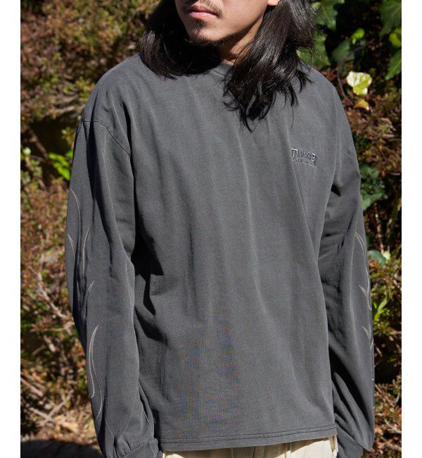 VENCE share style「THRASHER スラッシャー ピグメントロンT」|Tシャツ・カットソー|