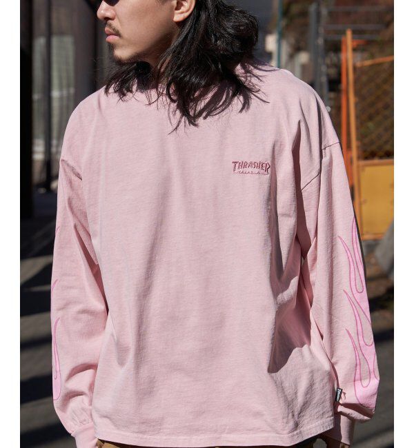 VENCE share style「THRASHER スラッシャー ピグメントロンT」|Tシャツ・カットソー|