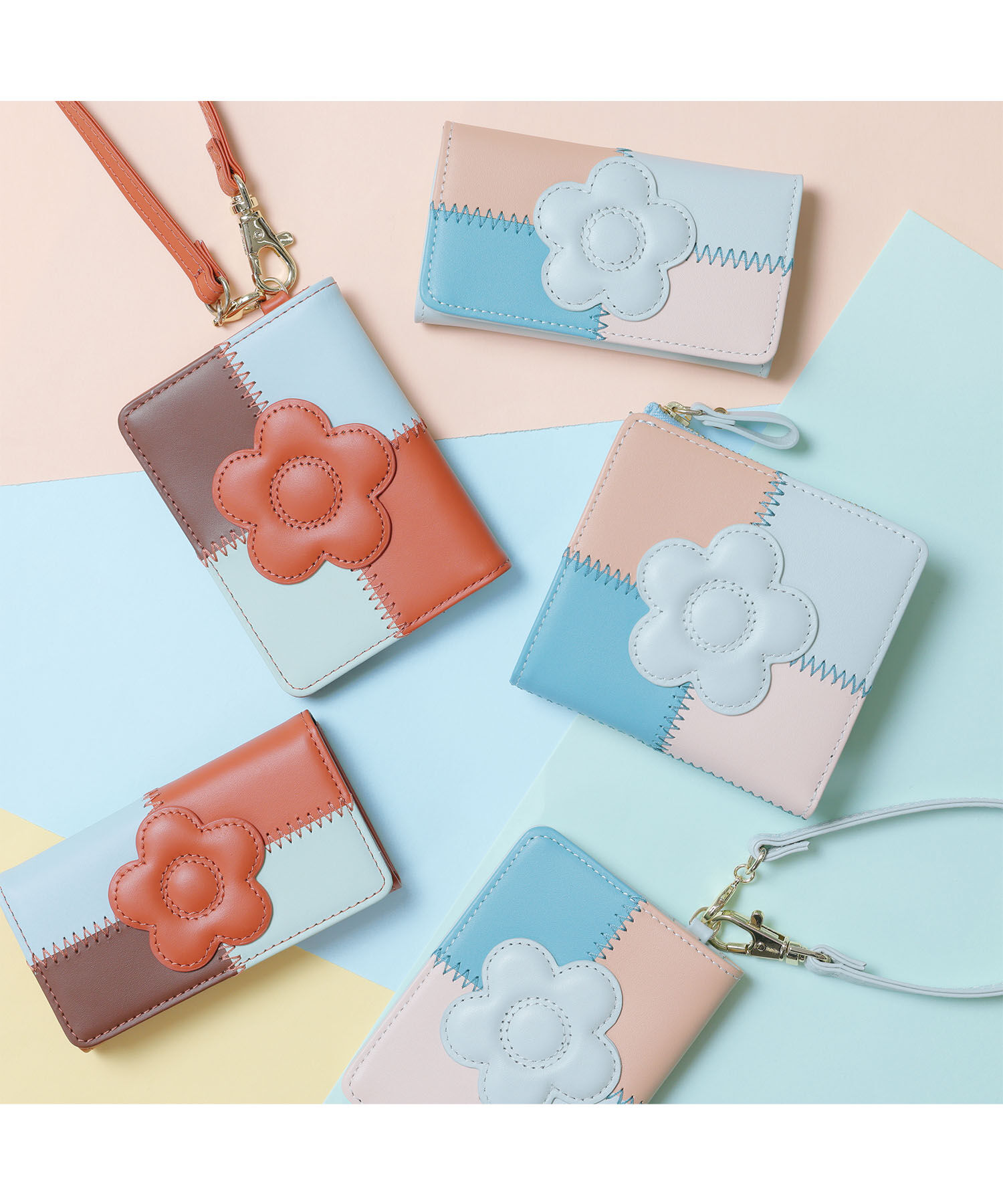 MARY QUANT「パッチワーク キーケース」|キーケース|