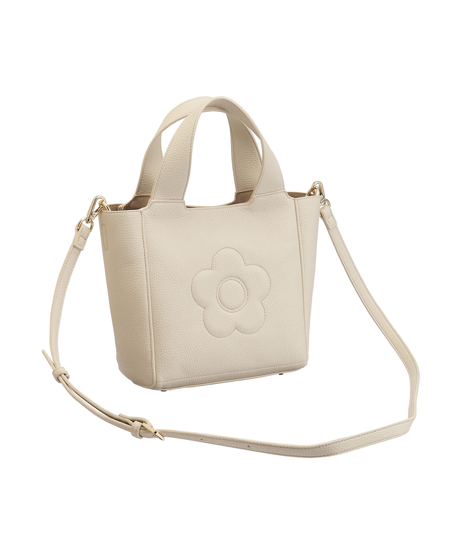 MARY QUANT「インナースエードデイジー 2WAYミニトート」|ショルダー・メッセンジャー|