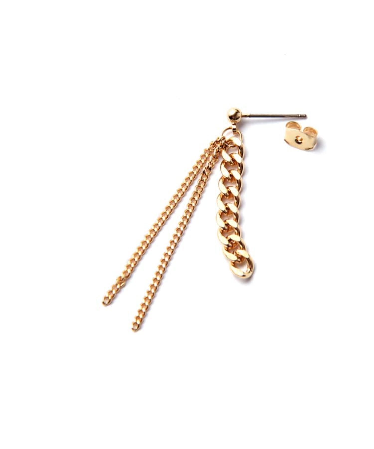 STYLE DELI「ミックスチェーンピアス」|ピアス|