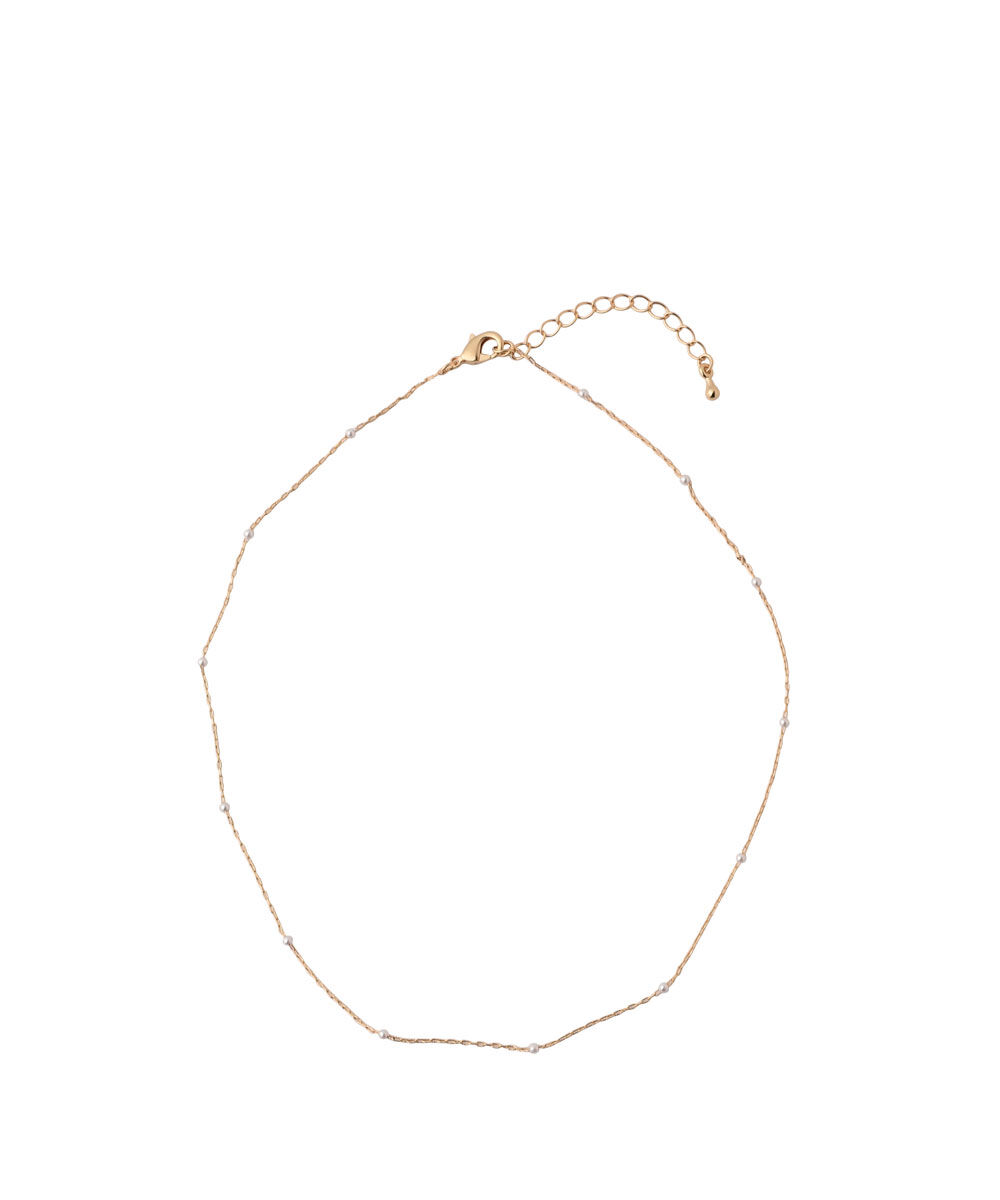 colleca la「パールとチェーンの華奢ネックレス」|ネックレス|
