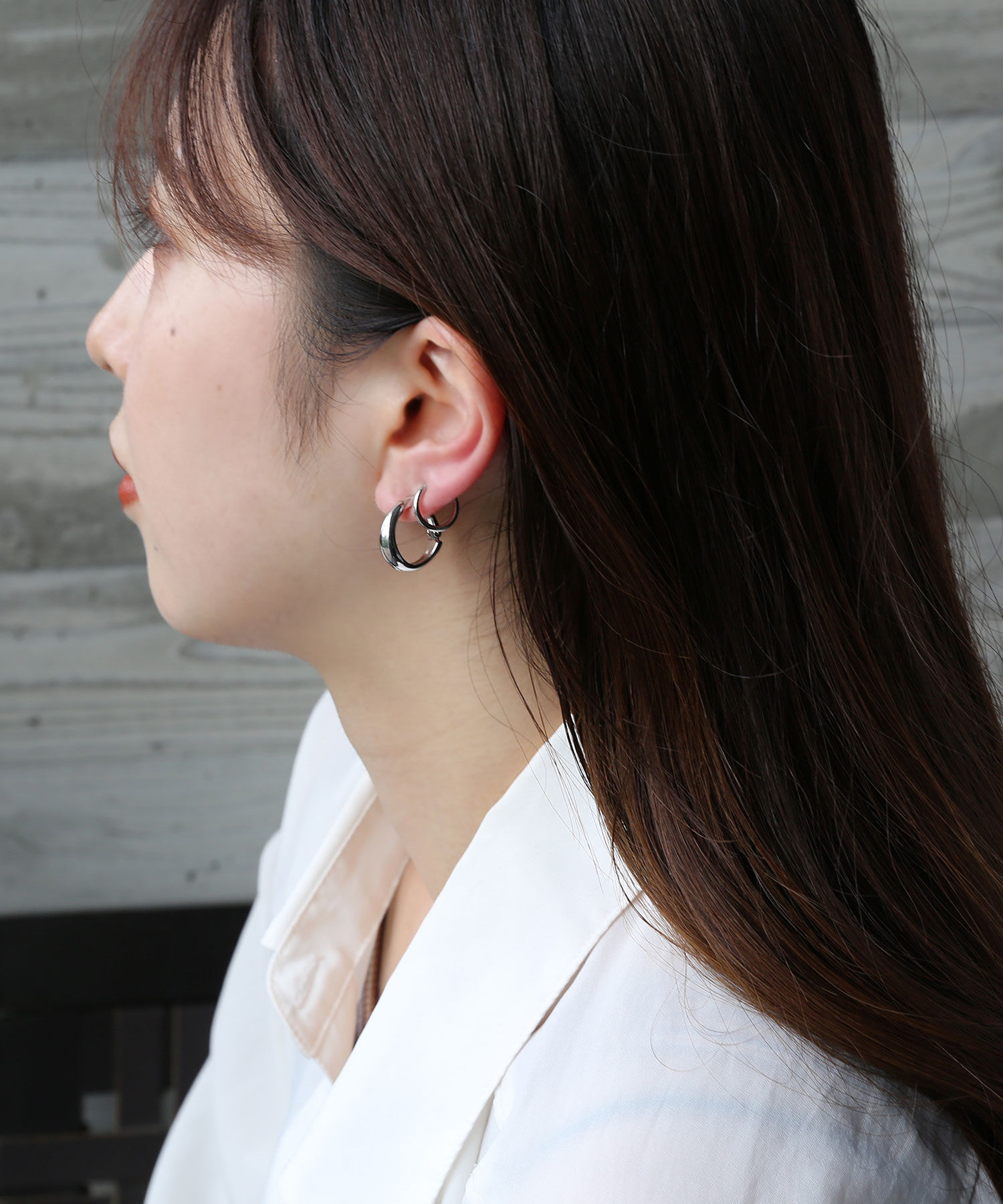 colleca la「ミドルフープセットイヤリング」|イヤリング|