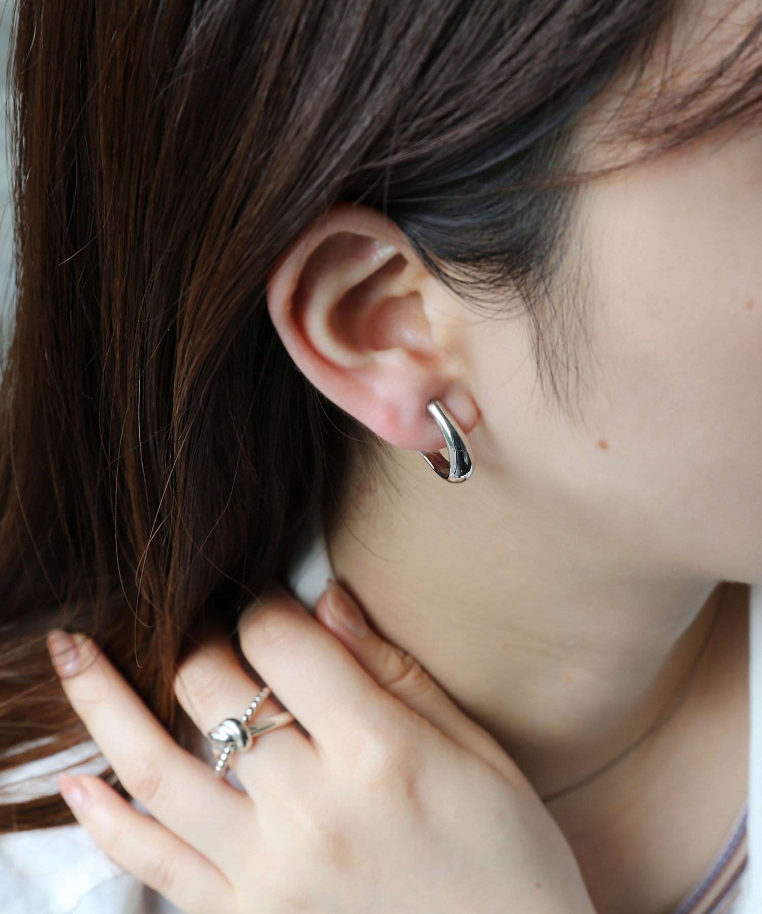 colleca la「ミドルフープセットイヤリング」|イヤリング|