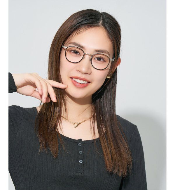  「Zoff｜JOURNAL STANDARD relume ウェリントン型 メガネ メタル ジャーナルスタンダード レンズ交換券付」|メガネ|