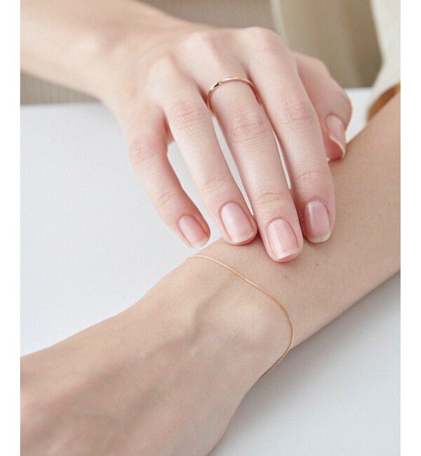 ete「[レイヤード] K10YG ベネチアンチェーン ブレスレット」|ブレスレット・バングル|