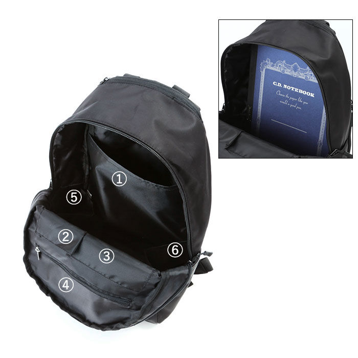 BACKYARD FAMILY「スカンジナビアンフォレスト リュック 通販 デイパック バックパック 通勤 通学 A4 大容量」|リュック|