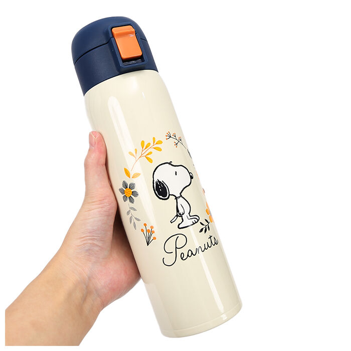 BACKYARD FAMILY「スケーター 水筒 キッズ ワンタッチ 480ml 通販 ステンレスボトル マグボトル 保冷 保温」|食器・キッチングッズ|