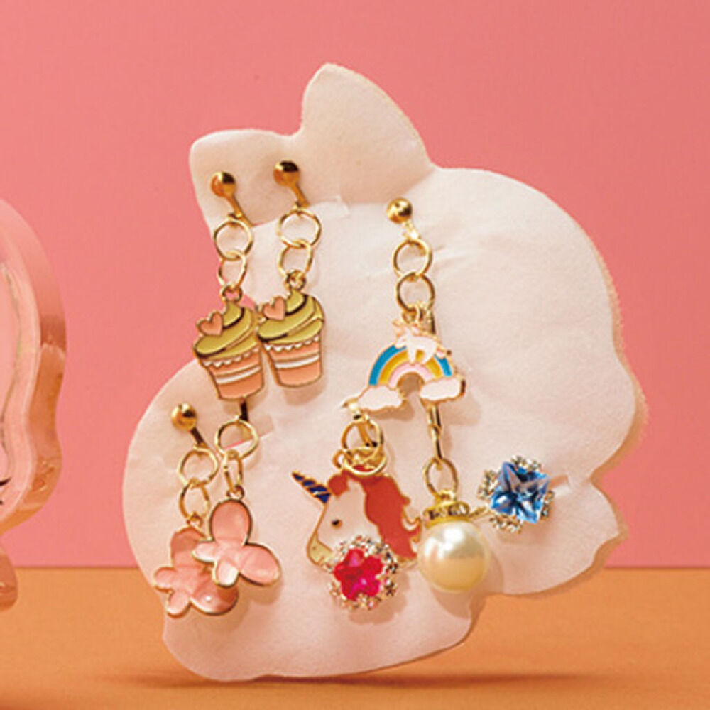 BACKYARD FAMILY「イヤリング サン宝石 通販 耳飾り ネジバネ式 指輪 リング アクセサリーセット サンホ」|その他|ピンク1