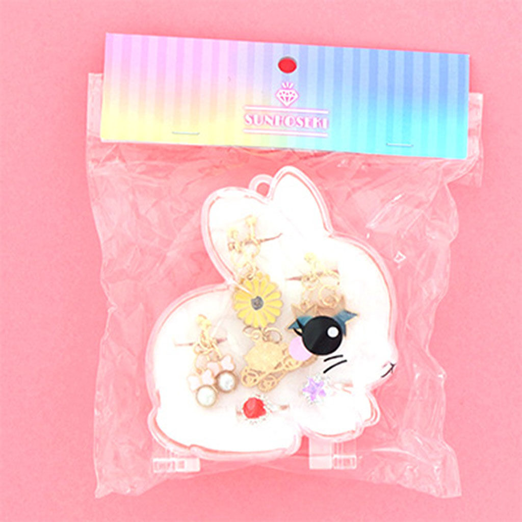 BACKYARD FAMILY「イヤリング サン宝石 通販 耳飾り ネジバネ式 指輪 リング アクセサリーセット サンホ」|その他|