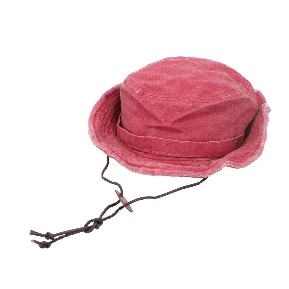 BACKYARD FAMILY「サファリハット おしゃれ 通販 アドベンチャーハット 帽子 ハット テンガロン UV帽子 帽子」|ハット|レッド1