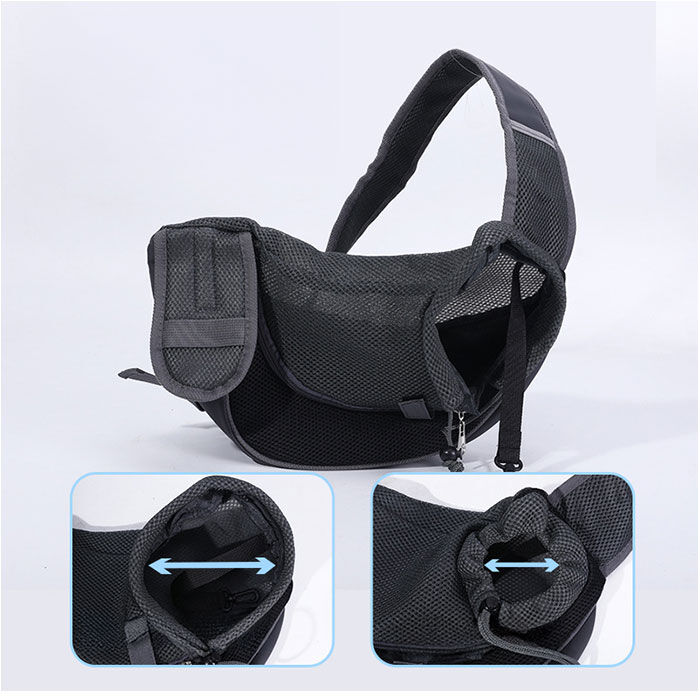 BACKYARD FAMILY「犬 スリングバッグ 通販 キャリーバッグ 小型犬 スリング 抱っこバッグ 散歩 ペットスリング」|その他|