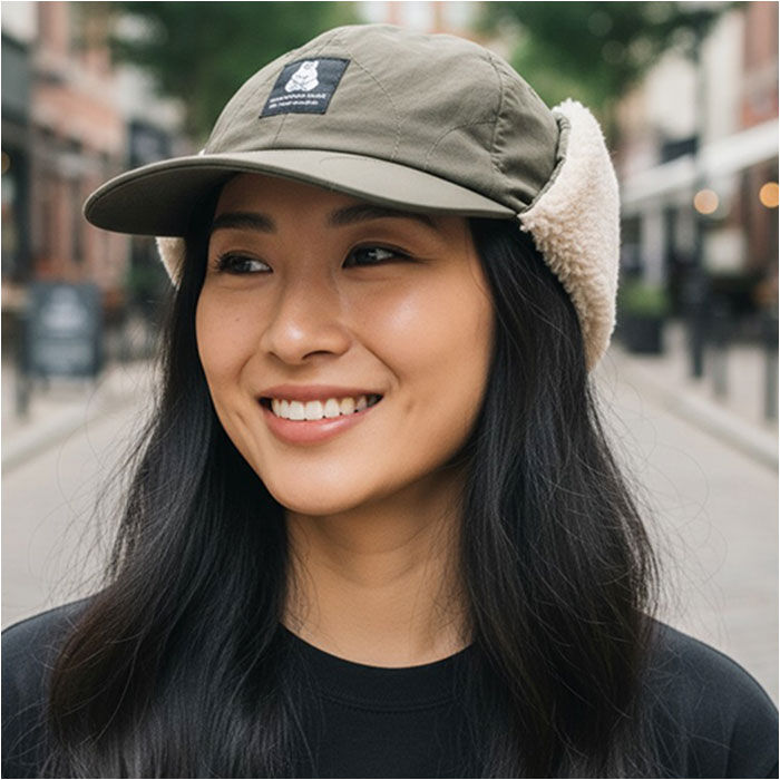 BACKYARD FAMILY「ポーラーベアバンク 帽子 polar bear bank 通販 シロクマ ボア キルティング」|キャップ・キャスケット|