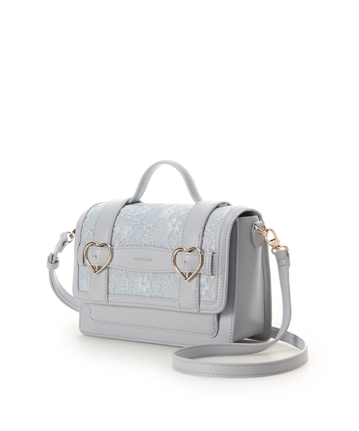 Samantha Vega「レースハートベルトサッチェルショルダーバッグ」|ショルダー・メッセンジャー|