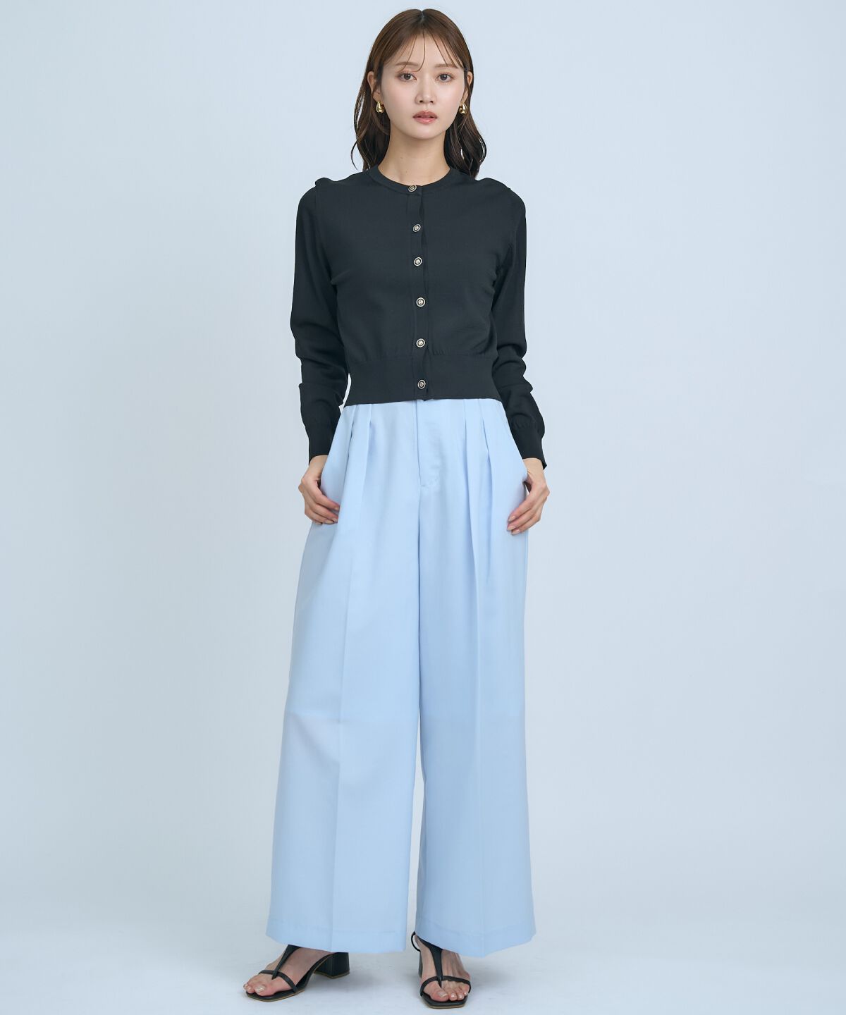 アンドクチュール「シアーワイドパンツ」|その他|